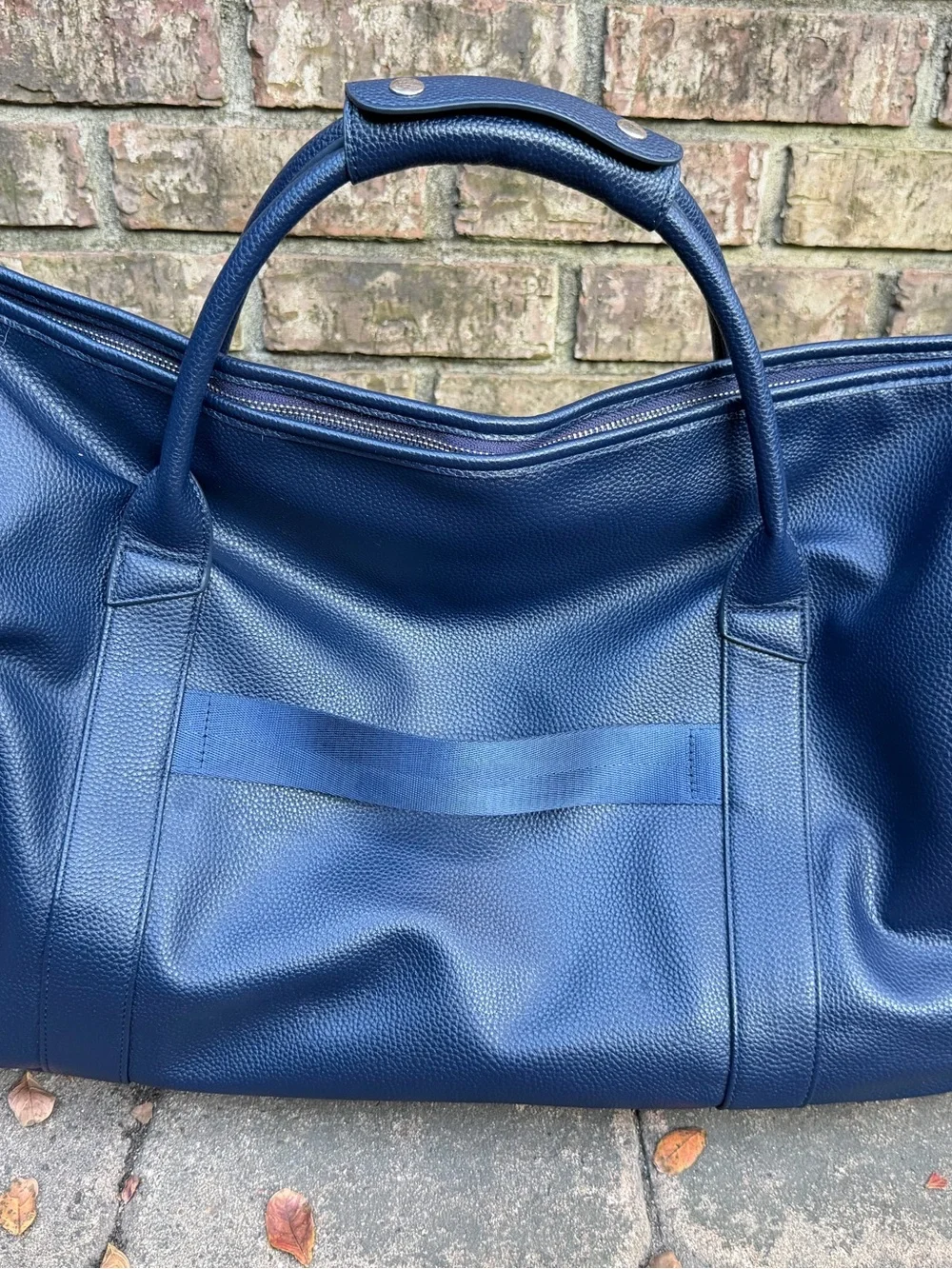 Florida Marine FMI Rolling Travel Duffel Bag Navy Blue 19